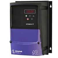 Invertek Drives AC Drive, Frame 1, 4.1A, 2Hp, 3 Phase, IP66/Outdoor, LED Keypad+Pot, FSR, Disc