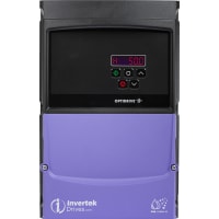 Invertek Drives AC Drive, Frame 3, 18A, 5Hp, 3 Phase, IP66/Outdoor, LED Keypad, Filter