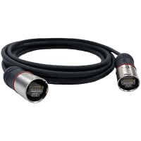 Io Audio Technologies Cat 5e Cable, 25ft, 24 AWG, Shielded, Twist Off Housing, Etherlatch Series