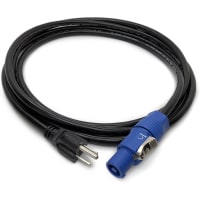 Io Audio Technologies AC Power Cable, 3Ft, 3 Wires, 14 AWG, Powerlatch Connectors, 15A/125VAC, SJTW