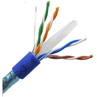 Io Audio Technologies Cat6 STP Pure Copper 4Pairs 0.5MM Solid Cable PVC (64# 0.12mm CCA)