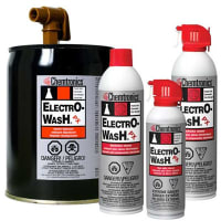 ITW Chemtronics Cleaner Degreaser, Clear, Mild Odor, 5 oz., Aerosol, Electro Wash PX Series