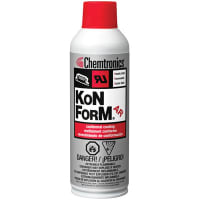 ITW Chemtronics Konform AR Conformal Coating, 11.5 oz (340ml), Aerosol, 8300 V/mil, 30 min Set Time