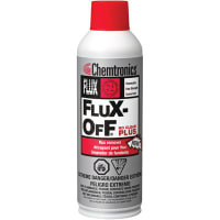 ITW Chemtronics Flux Remover, Flux-Off No Clean Plus, Solvent Cleaner, 12 Oz. (355 mL), Aerosol