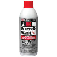 ITW Chemtronics Electro-Wash PR, Degreaser, Regular Strength Solvent Cleaner, 10 oz (256mL), Aerosol