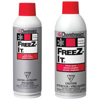 ITW Chemtronics Freeze-It Freeze Spray, 15 oz (444mL), Aerosol, Non-Corrosive, Shelf Life 5 yrs