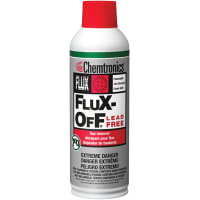 ITW Chemtronics Flux-Off Lead Free, Solvent cleaner, 12 Oz. (355 mL), Aerosol, Flux-Off Series