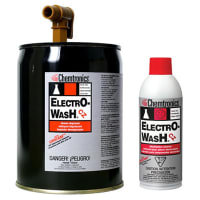 ITW Chemtronics Electro-Wash CZ, Solvent Cleaner, Degreaser, 12 oz (355ml), Aerosol, 5 Year SL