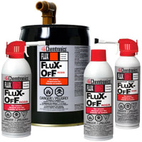 ITW Chemtronics Flux-Off Rosin, Solvent cleaner, 5 Oz. (0.15 L), Aerosol, Cleaner, Flux-Off Series