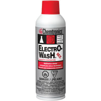 ITW Chemtronics Cleaner, Solvent Cleaner, 10 oz, Aerosol, Flammable, ElectroWash MX Series