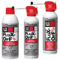 ITW Chemtronics Flux Remover, Cleaner, Flux-Off CZ, Solvent cleaner, 5 Oz. (0.15 L), Aerosol