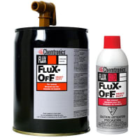 ITW Chemtronics Flux-Off Heavy Duty, Solvent cleaner, 1 Gallon (4.5 Liters), Can, Flux-Off Series