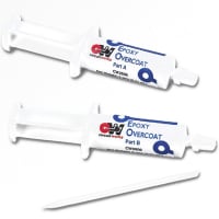 ITW Chemtronics Epoxy, CircuitWorks, Overcoat, Adhesive Syringe 4 g and Hardener Syringe 3.4 g