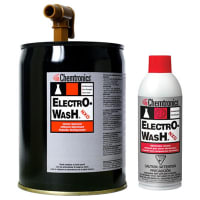 ITW Chemtronics Flux Remover, Solvent cleaner, 1 Gallon (4.5 Liters), Electro-Wash NXO Series