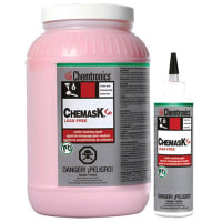 ITW Chemtronics Solder Mask, Chemask LF - Lead-Free Solder Mask, 1 gallon