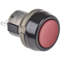 ITW Switches Push Button Switch, SPDT-NO/NC, Panel Mount, Illuminated