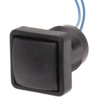 ITW Switches Push Button Switch, SPDT-NO, Panel Mount, Momentary