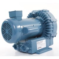 AMETEK DFS Regenerative Blower, 3.0 HP, TEFC, 200-230/460-3-50/60