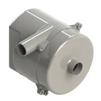 AMETEK DFS Blower, Canister, 120VAC, 168CFM, Dia-In 1.75", Dia-Out 1.75", Dim 145mmDia.x134.62mmL