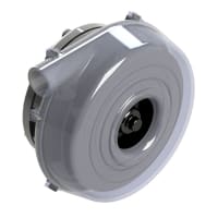 AMETEK DFS Blower, Canister, 24VDC, 35.3CFM, Dia-In 1.5", Dim 127mmDia.x73.66mmL, Terminals