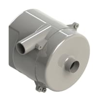 AMETEK DFS Blower, Centrifugal, 120VAC, 145x129mm, 75.9CFM, 250W, Terminals, Speed Control