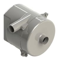 AMETEK DFS Blower, Canister, 24VDC, 65CFM, Dia-In 1.75", Dia-Out 1.75", Dim 145mmDia.x31.75mmL