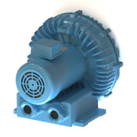 AMETEK DFS Regenerative Blower, 3.0 HP, TEFC, 115/230-1-50/60