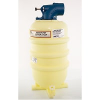 AMETEK DFS Moisture Separator, plastic drum, one switch, for regen blower