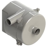 AMETEK DFS Blower, Centrifugal, 240VAC, 145x175mm, 65CFM, 400W, Terminals: Speed Control