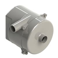 AMETEK DFS Blower, Centrifugal, 120VAC, 145x159.3mm, 103.6CFM, 250W, Terminals, Speed Control