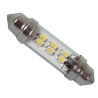 JKL Components Corporation Automotive LED Lamp 43 mm White 24 V ac/dc 45 mA 10.7mm 43 lm