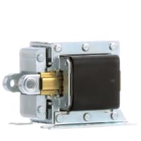 Johnson Electric Solenoid, Laminate, Pull, Foot Mounted, QC Term, 120VAC/60Hz Cont, 14.80 Ohms, 19W