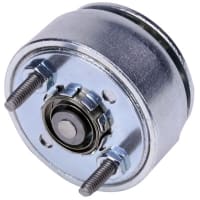 Johnson Electric Solenoid, Rotary, 45 Degree CW, Spring Return, Threaded Studs, 24VDC@25%, 28.15 Ohms