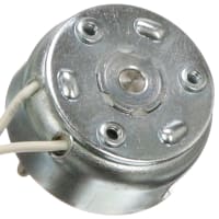 Johnson Electric Solenoid, Rotary, 25 Degree CCW, Spring Return, Threaded Studs, 24VDC@25%, 28.15 Ohms