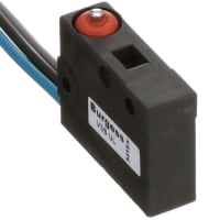 Johnson Electric Switch, Snap Action, Sealed, SPDT, NO/NC, Pin Plunger Actuator, 5A, 250VAC, Wire Term