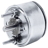 Johnson Electric Solenoid, Rotary, 35 Degree CW, Spring Return, Threaded Studs, 12VDC@50%, 12.21 Ohms