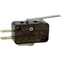 Johnson Electric SWITCH, MINIATURE SNAP ACTION MICROSWITCH, 10A 125/250 VAC, STRAIGHT 1.42INCH, .