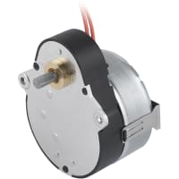 Johnson Electric Gearmotor; Synchronous; Centring 8 mm, Shaft 2, 0 mm, Clip; 12 Poles