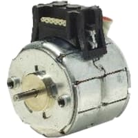 Johnson Electric Motor; Rotary Stepper; Bipolar; Centring 8mm, Mounting Plate with Long Holes