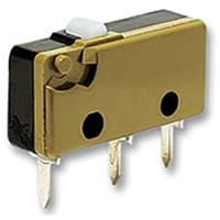 Johnson Electric Switch, Subminiature Snap Action Microswitch, Solder Term, Silver Contacts