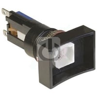 Johnson Electric Switch Body;TP2 Series;Momentary;18x24mm;Exposed Bezel;IP40;Solder;16.2mmDia Mtg