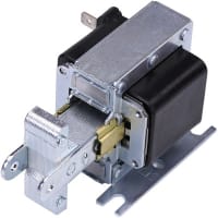 Johnson Electric Solenoid, Laminate, Pull, Foot Mounted, QC Term, 120VAC/60Hz Inter, 11.70 Ohms, 36.5W