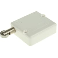 Johnson Electric Switch, Micro, Door, Roller Plunger Actuator, SP-N.C, 20A, IP40, 250VAC, Screw Terminal