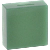 Johnson Electric Green Push Button Cap, for use with TH5 Series, Pushbutton Lens