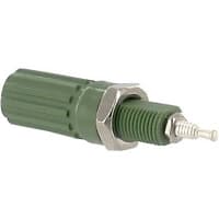 Johnson-Cinch Connectivity Solutions Insulated Binding Post - Green, 111 Series