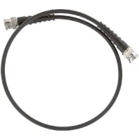 Johnson-Cinch Connectivity Solutions BNC Straight Plug to BNC Plug, 24" (610mm), RG58, BNC 50 Ohm Series