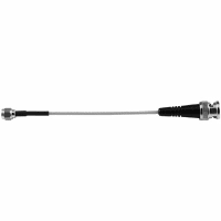 Johnson-Cinch Connectivity Solutions SMA Plug to BNC Straight Plug, 6" (152mm), RG316 Cable, 12 in, BNC 50 Ohm Series