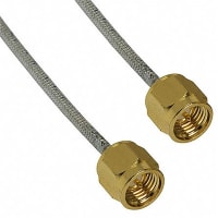 Johnson-Cinch Connectivity Solutions Straight SMA Plug-Straight SMA Plug, 6in, 152mm, .086, SMA RF Cable Series