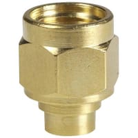 Johnson-Cinch Connectivity Solutions SMA Plug Assembly Straight Solder .141 Semi Rigid