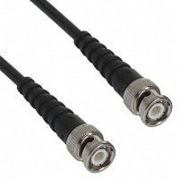 Johnson-Cinch Connectivity Solutions BNC Straight Plug to BNC Plug, 60" (1524mm), RG58, BNC 50 Ohm Series